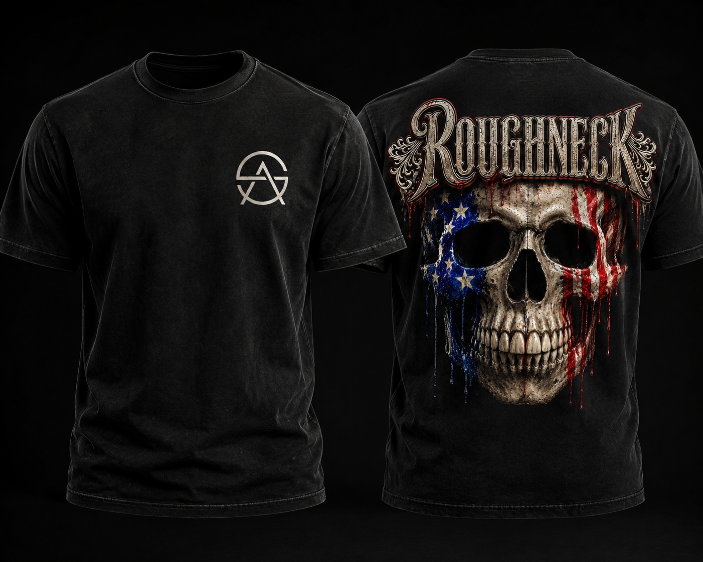 Roughneck American Flag Shirt
