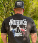 Roughneck American Skull Tee Shirt