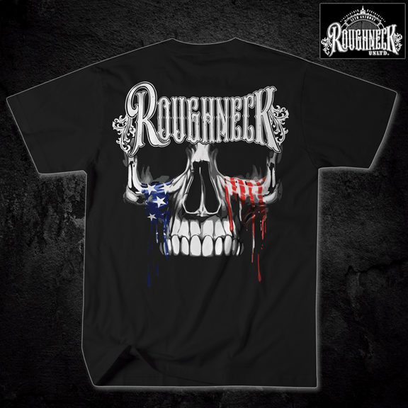 Roughneck American Skull Tee Shirt